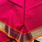 Throne Edit | Rani Pink 120 Count Mercerised Kanchi Cotton Saree