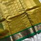Throne Edit | Leaf Green 120 Count Mercerised Kanchi Cotton Saree