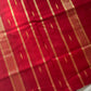 Vegan Silk Saree – Olive Ash | Handloom Art Silk