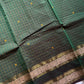 Kattam Edit – Dark Green Checked Chettinadu Cotton