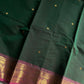 Vintage Loom Edit | Green Kanchi Cotton Saree