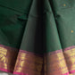 Vintage Loom Edit | Green Kanchi Cotton Saree
