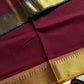 Chettinadu Cotton Saree | Maroon (without Blouse)