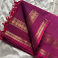 Subtle Weaves – Magenta Pink Chettinadu Cotton Saree