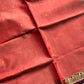 Vegan Silk Saree – Peach Handloom Art Silk
