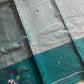 Chedibutta Saree - Handloom Vegan Art Silk - Teal