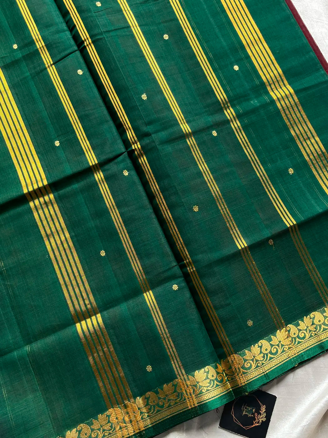 Vegan Silk Saree – Maroon Wine Handloom Art Silk
