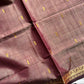 Vegan Silk Saree – Cocoa Mauve Handloom Art Silk