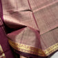 Vegan Silk Saree – Cocoa Mauve Handloom Art Silk