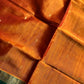 Vegan Silk Saree – Honey Yellow Handloom Art Silk
