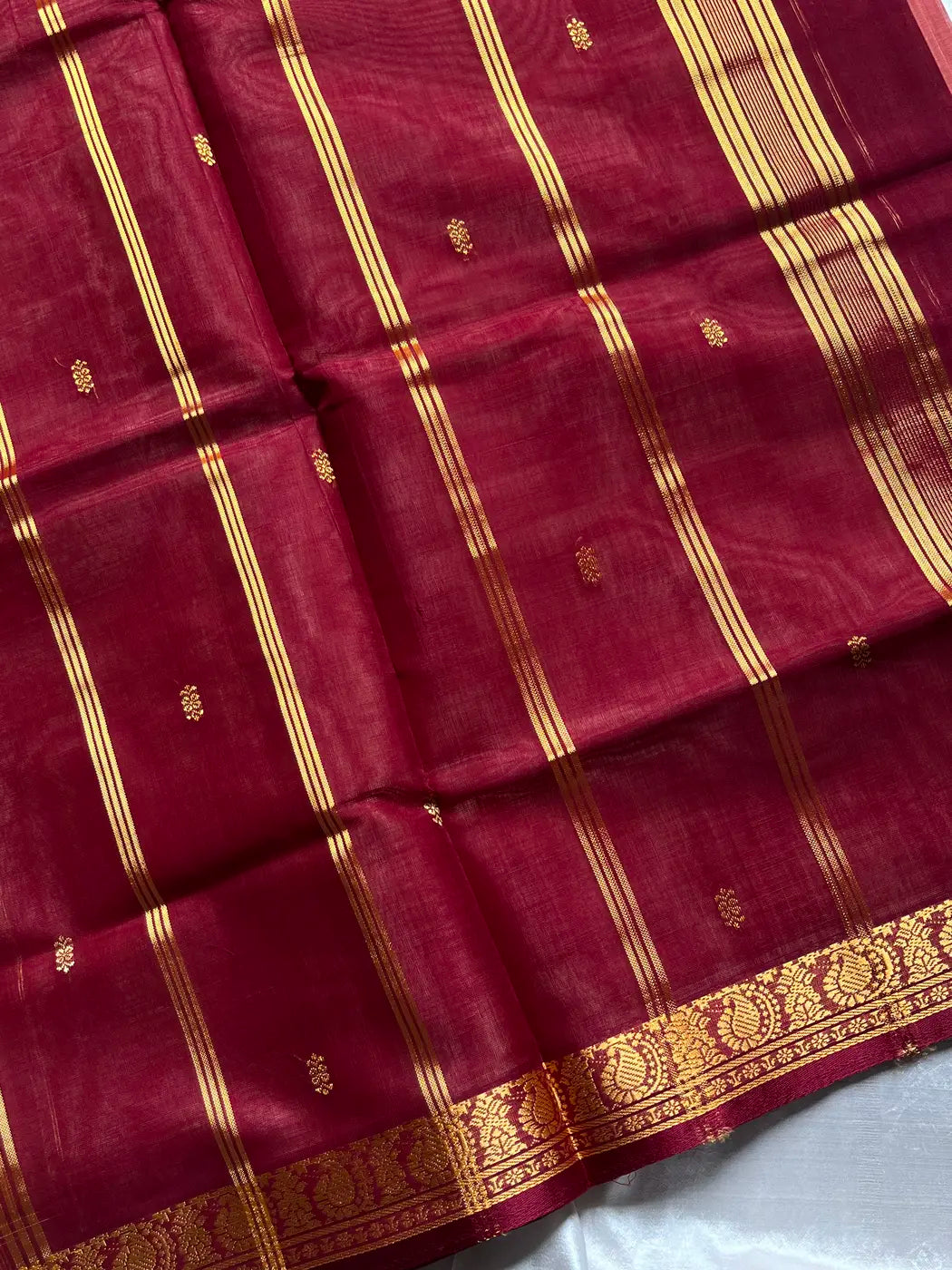 Vegan Silk Saree – Handloom Art Silk