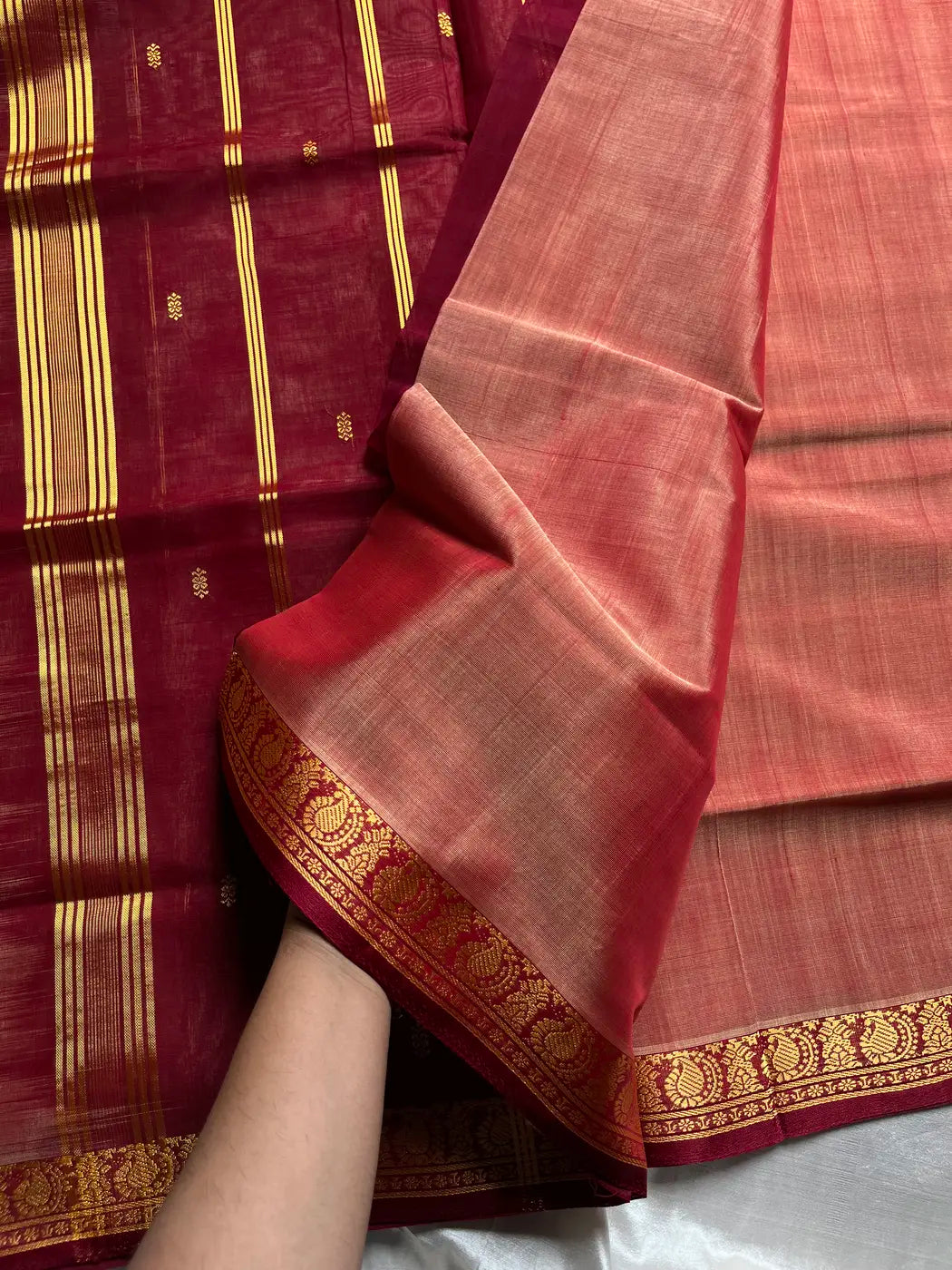 Vegan Silk Saree – Handloom Art Silk