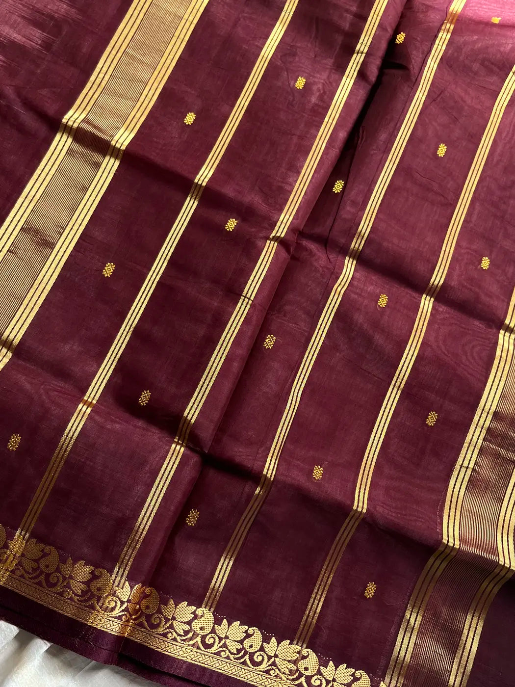 Vegan Silk Saree – Pastel Lotus Pink Handloom Art Silk