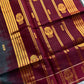 Vegan Silk Saree – Maroonish Green Handloom Art Silk