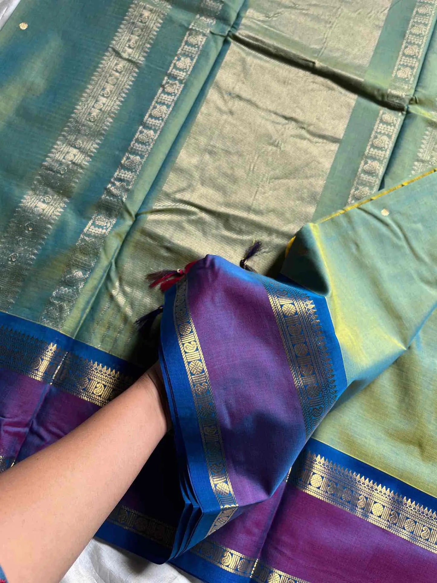 Throne Edit – Pastel Green 120 Counts Mercerised Kanchi Cotton