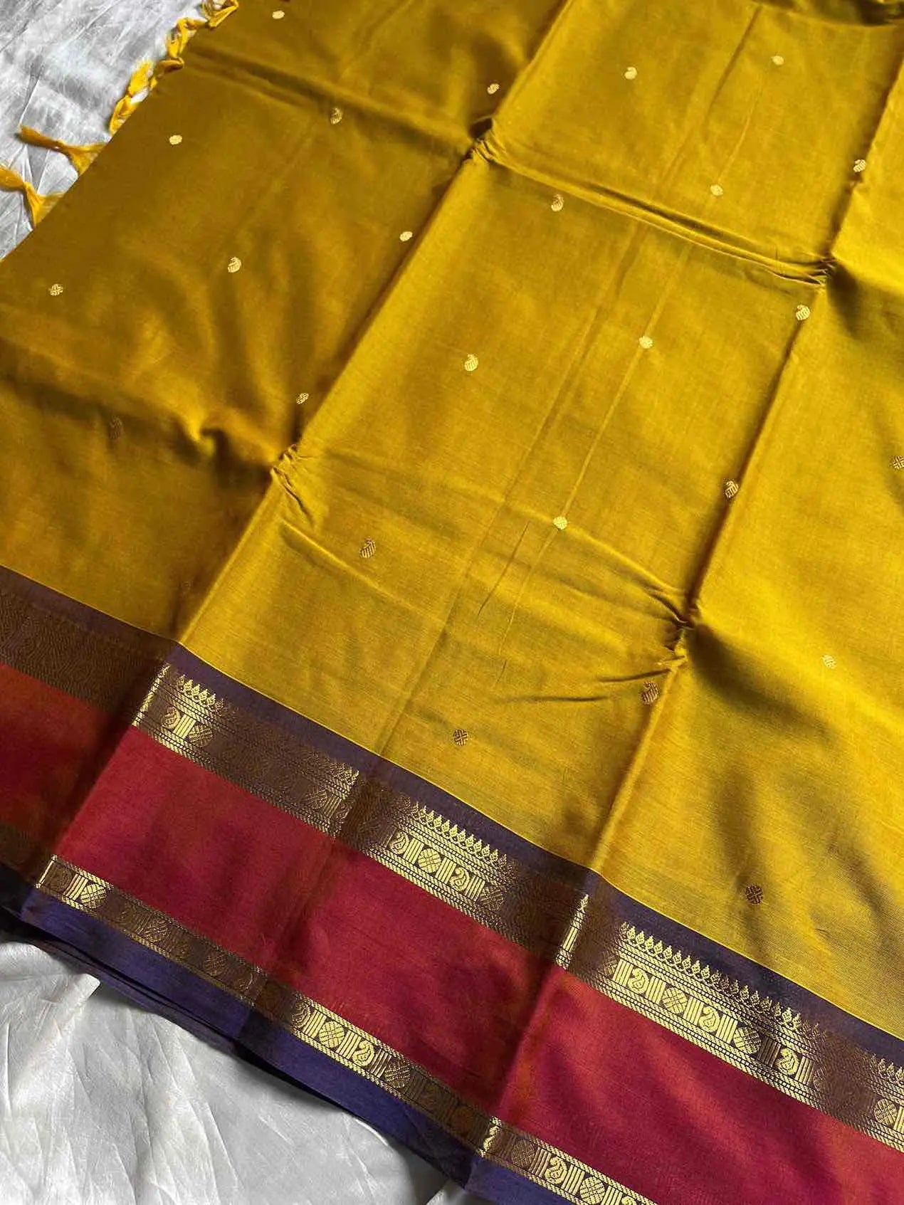 Throne Edit – Yellow 120 Counts Mercerised Kanchi Cotton