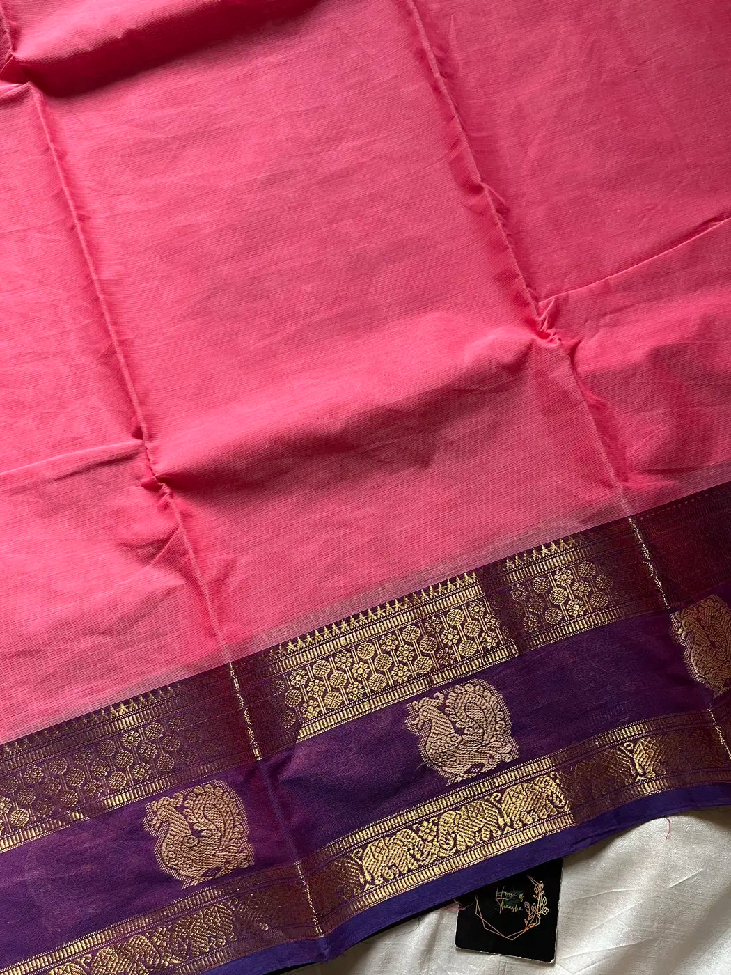 Subtle Edit - Pink Kanchi Cotton Saree