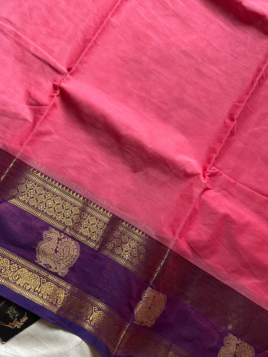 Subtle Edit - Pink Kanchi Cotton Saree