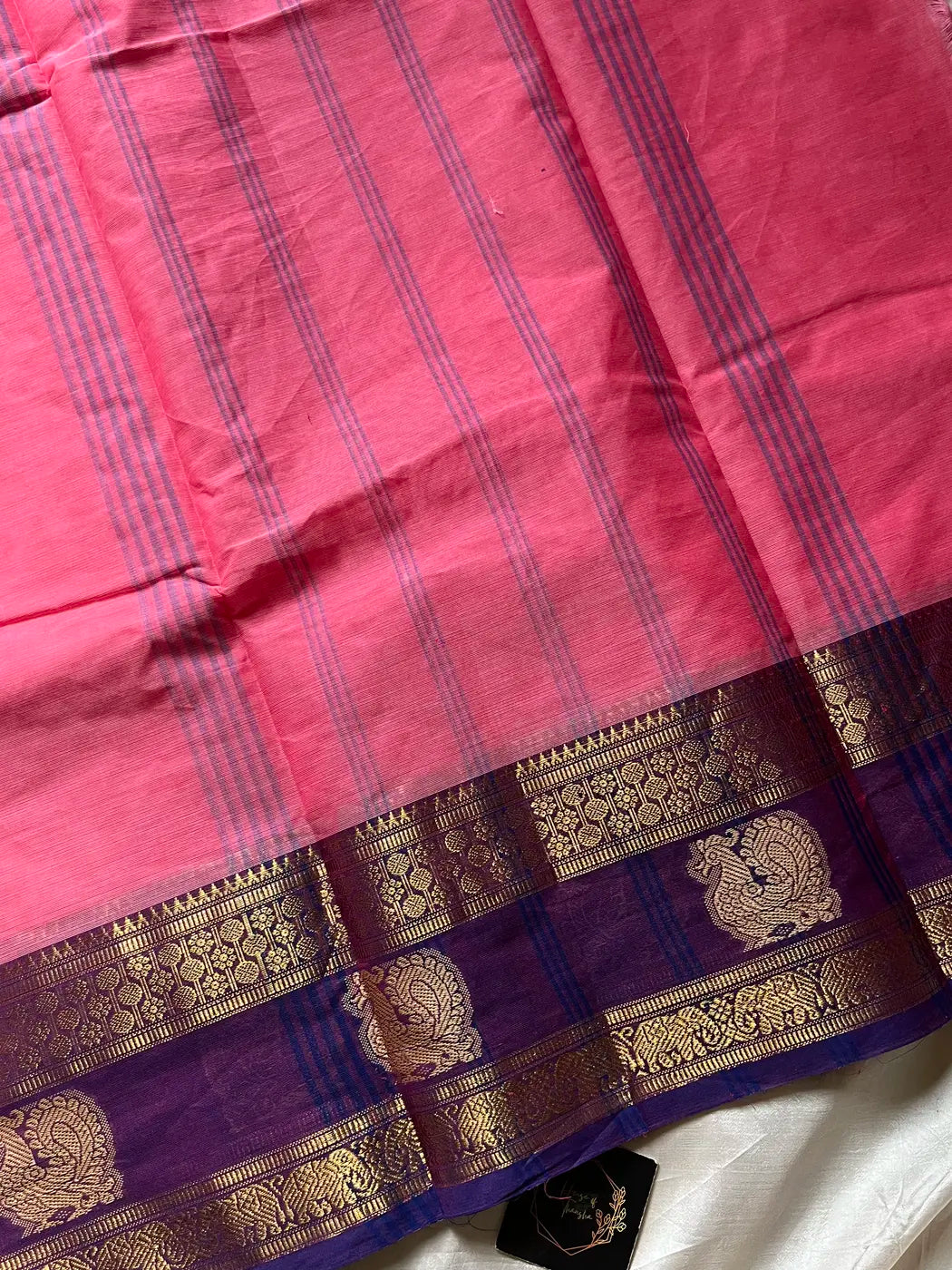 Subtle Edit - Pink Kanchi Cotton Saree