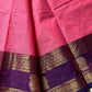 Subtle Edit - Pink Kanchi Cotton Saree