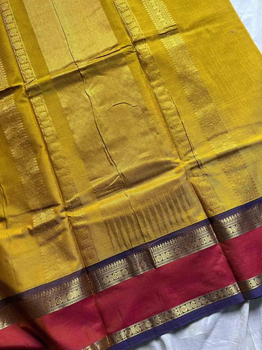 Throne Edit – Yellow 120 Counts Mercerised Kanchi Cotton