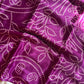 Everyday Drapes - Bandhini | Mulberry Purple
