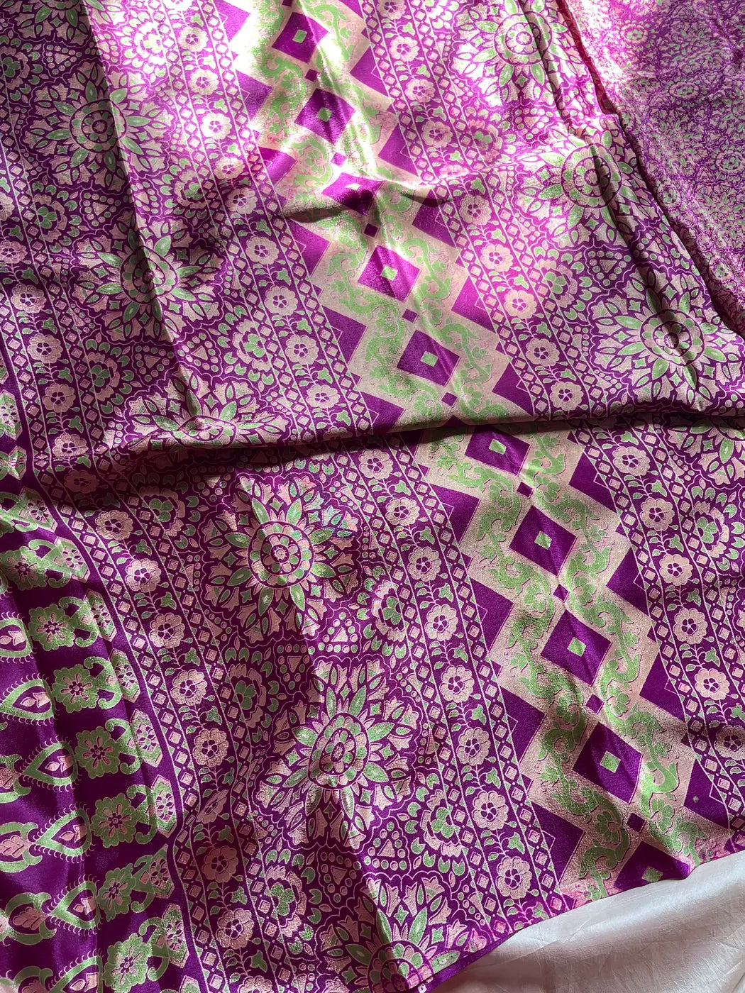 Everyday Drapes - Bandhini | Mulberry Purple