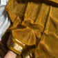 Semi Mysore Silk Saree – Mustard Yellow
