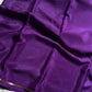 Semi Mysore Silk Saree – Violet