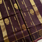 Vegan Silk Saree – Olive Green Handloom Art Silk