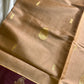 Vegan Silk Saree – Beige & Brown Handloom Art Silk