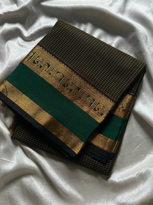 Mercerised Kanchi Cotton - Black