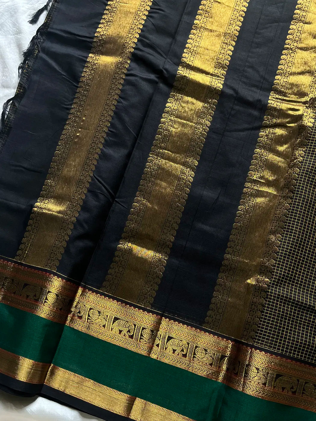 Mercerised Kanchi Cotton - Black
