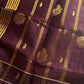 Vegan Silk Saree – Dusty Cocoa Handloom Art Silk