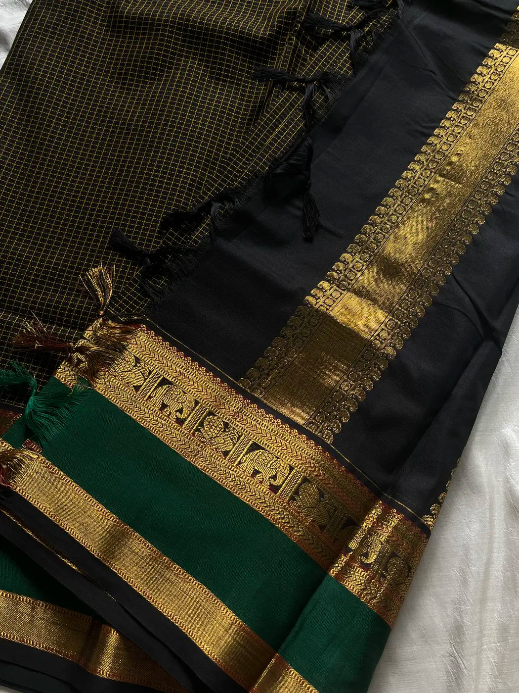 Mercerised Kanchi Cotton - Black