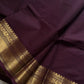 Subtle Weaves | Coffee Brown Kanchi Cotton Saree