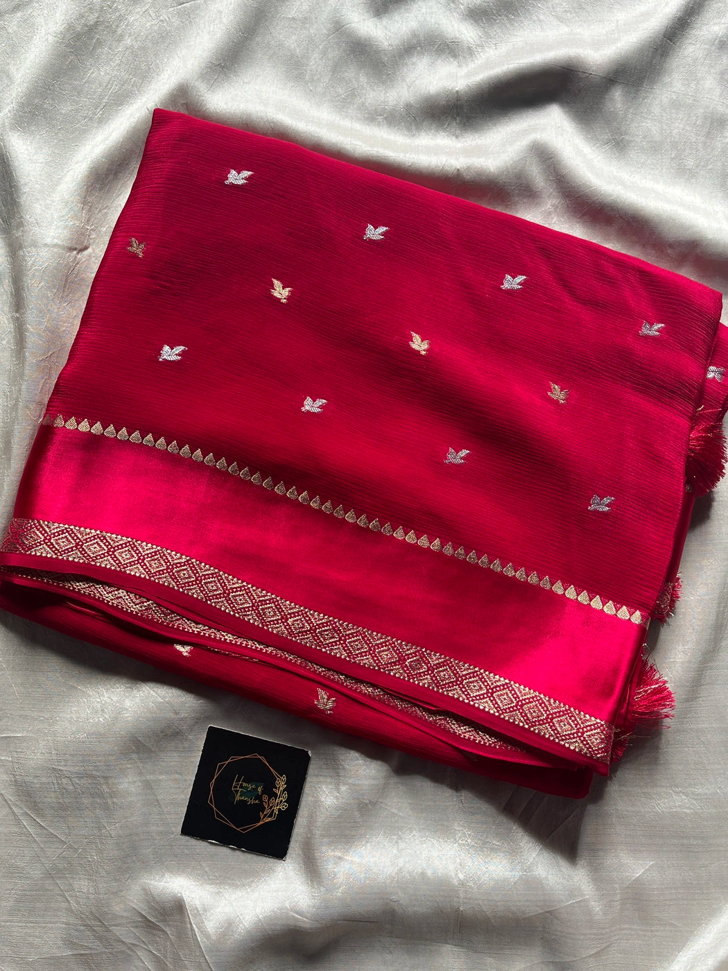 Soft Sheen Drapes – Rani Pink