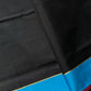 Vegan Silk Saree – Black & Blue