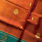 Vegan Silk Saree – Burnished Copper