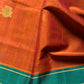 Vegan Silk Saree – Burnished Copper