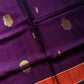 Vegan Silk Saree – Royal Jamun