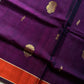 Vegan Silk Saree – Royal Jamun