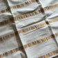 Sungudi Cotton Saree - White & Maroon