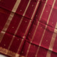 Vegan Silk Saree – Cinnamon Copper Handloom Art Silk