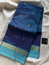 Vegan Silks | Chinnalampattu Saree – Royal Blue
