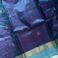 Vegan Silks | Chinnalampattu Saree – Royal Blue
