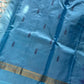 Vegan Silks | Chinnalampattu Saree – Royal Blue