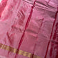 Vegan Silks | Chinnalampattu Saree – Pastel Pink