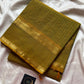 Zari Edition | Green Kanchi Cotton Saree