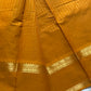 Zari Edition | Golden Yellow Kanchi Cotton Saree